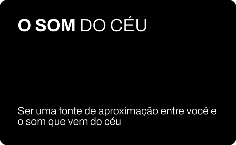 O som do ceu