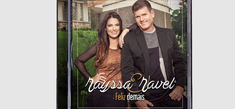 Dupla Rayssa e Ravel divulga capa do primeiro CD pela Graça Music